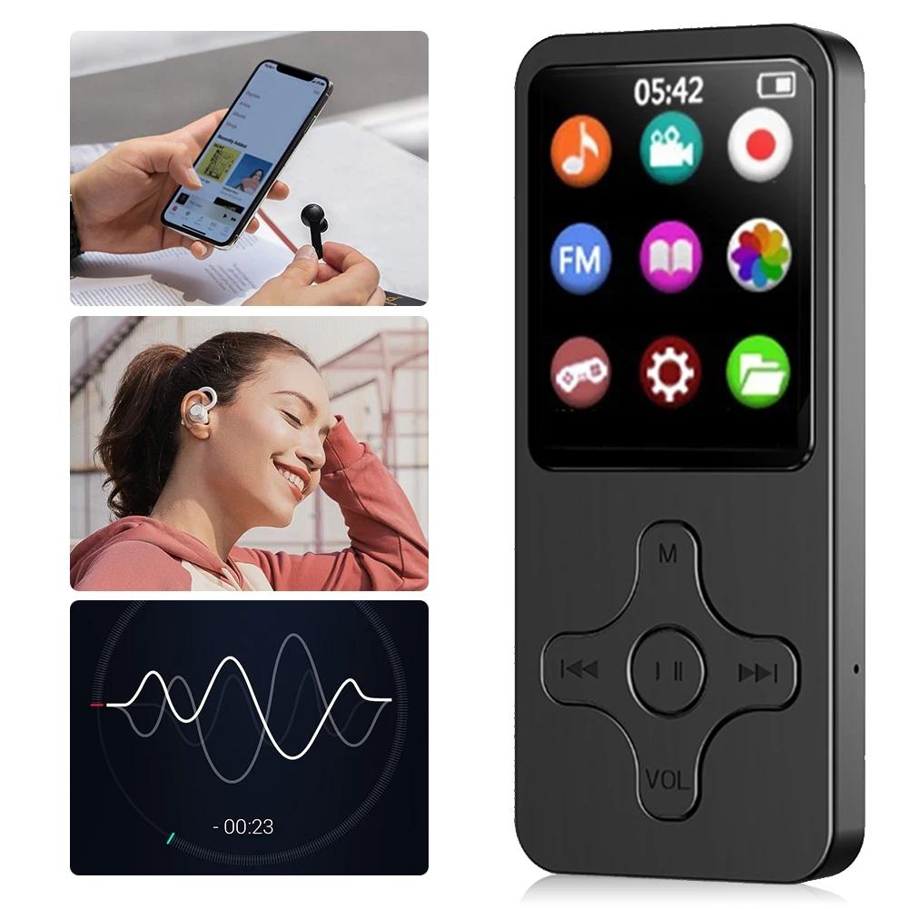 ޴ ս  HiFi  ÷̾, MP3 ÷̾, 1.8 ġ ÷ ũ, 32GB ī Bluetooth-compatible5.0 л ũ